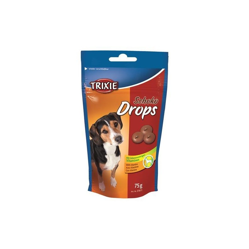 TRIXIE Dropsy czekoladowe 75g