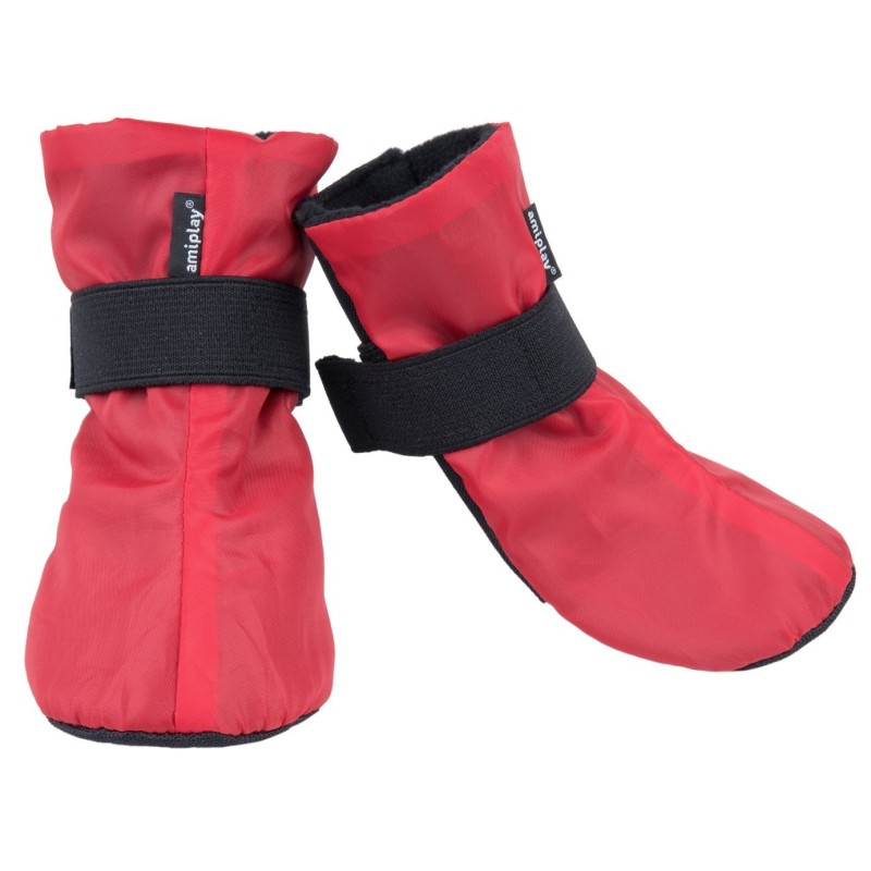AMIPLAY Bristol Buty dla psa - Czerwone XXL