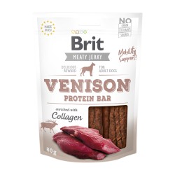 BRIT JERKY Venison Protein Bar 200g