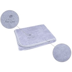 AMIPLAY Spa Ręcznik kąpielowy dla psa - Szary M
