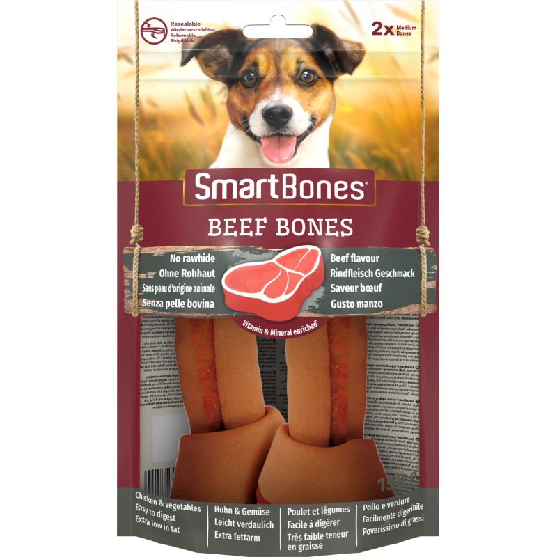 ZOLUX Przysmak Smart Bones Beef - Medium 2 szt.