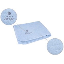 AMIPLAY Spa Ręcznik kąpielowy dla psa - Niebieski S