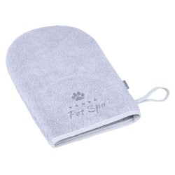 AMIPLAY Spa Rękawica kąpielowa dla psa - Szara L-XL