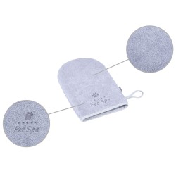 AMIPLAY Spa Rękawica kąpielowa dla psa - Szara L-XL