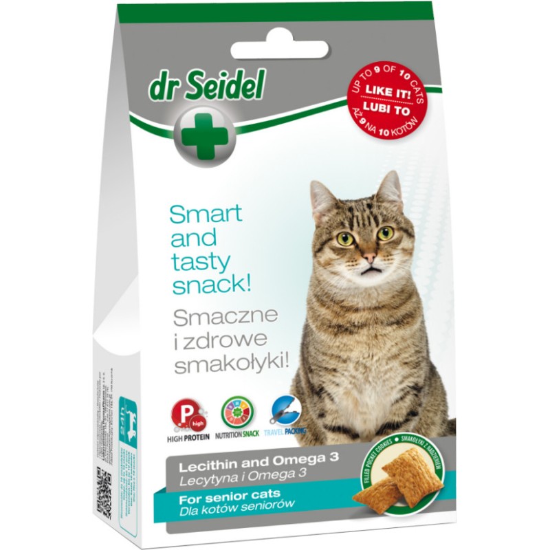 DR SEIDEL Smakołyki dla kotów seniorów 50g