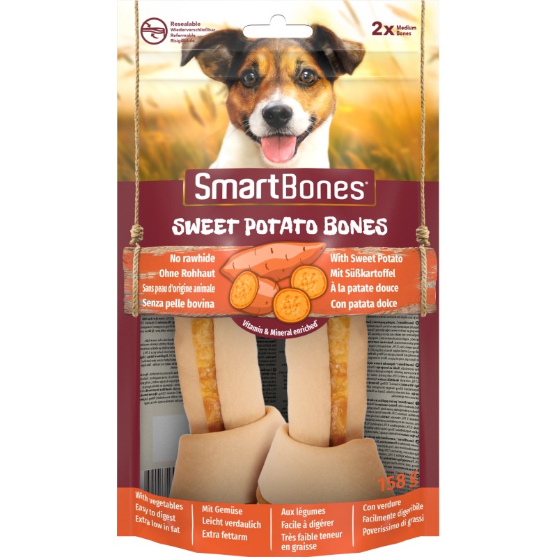 ZOLUX Przysmak Smart Bones Sweet Potato - Medium 2 szt.
