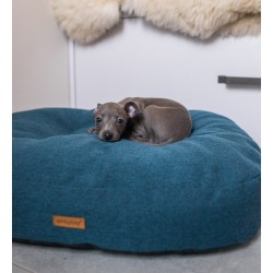 AMIPLAY Montana Materac owalny - Niebieski L