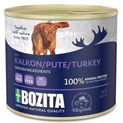 BOZITA Indyk - mokra karma dla psa (puszka) 12x 625g