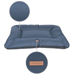AMIPLAY Country Materac wodoodporny ZipClean - Granatowy L