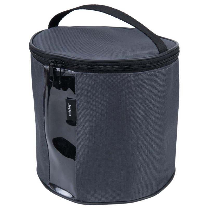 AMIPLAY amiTravel Pojemnik podróżny na karmę - Grafitowy S