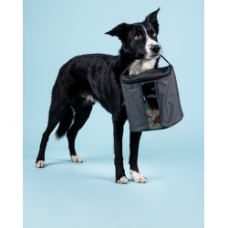 AMIPLAY amiTravel Pojemnik podróżny na karmę - Grafitowy S