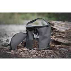 AMIPLAY amiTravel Pojemnik podróżny na karmę - Grafitowy S