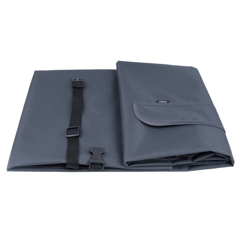 AMIPLAY amiTravel Mata samochodowa One size 150 x 150 cm - Grafitowa