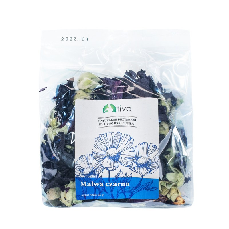 TIVO Kwiaty dla gryzoni - Malwa czarna 40g