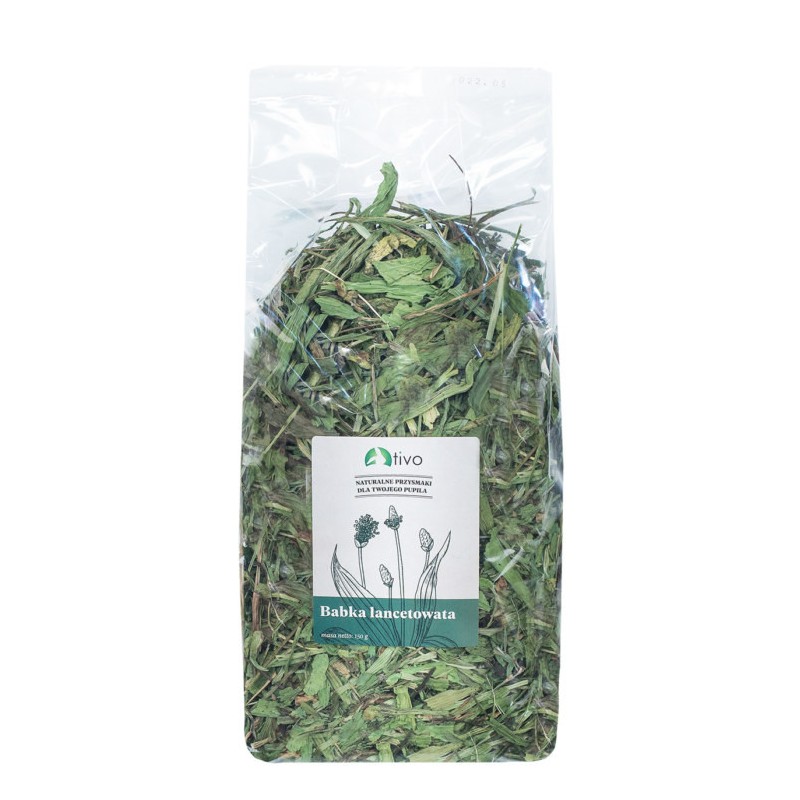 TIVO Zioła dla gryzoni - Babka lancetowata 150g