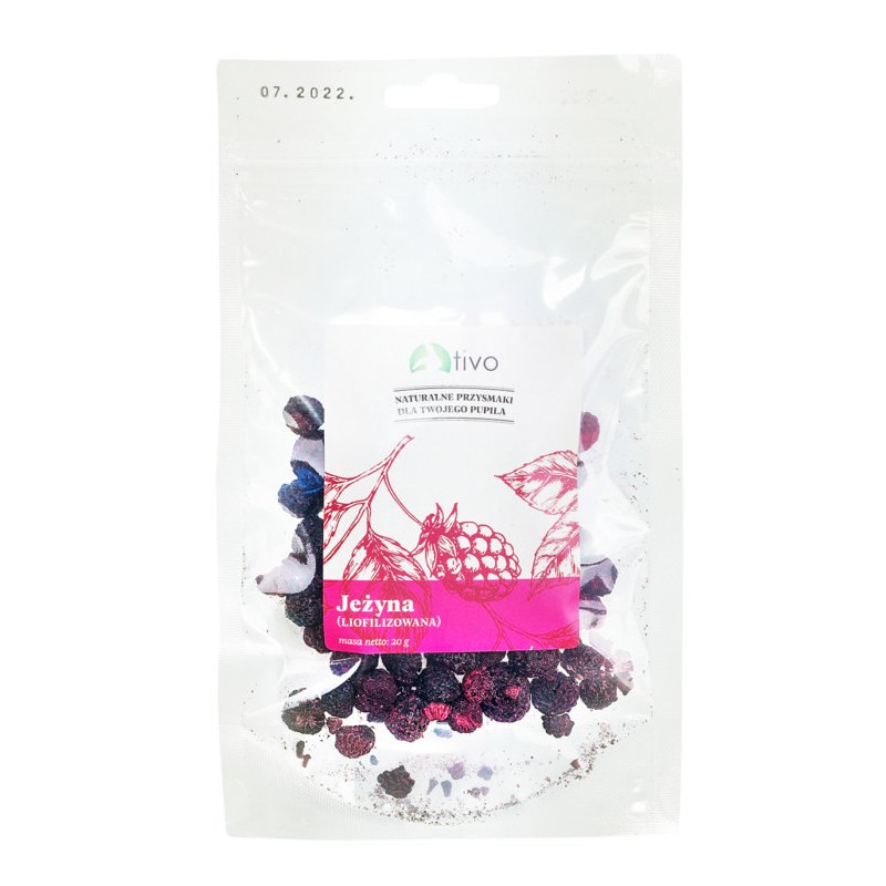 TIVO Owoce liofilizowane dla gryzoni - Jeżyna 20g