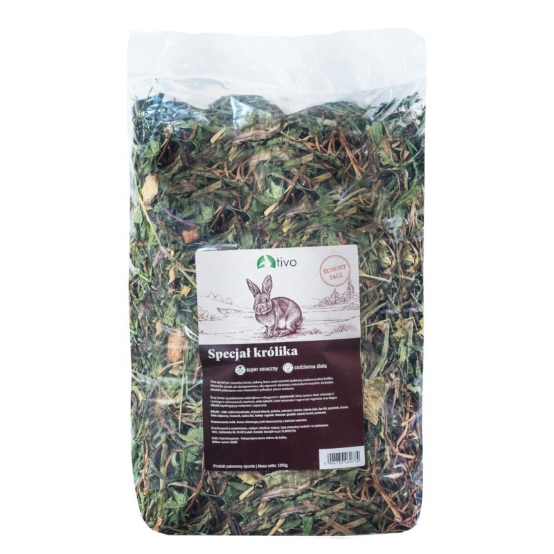 TIVO Mieszanka dla gryzoni - Specjał królika 1kg