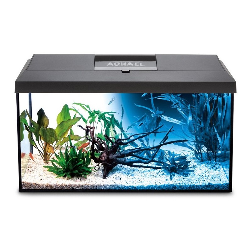 AQUAEL Leddy Day & Night 40 (25l) - zestaw akwariowy - czarny