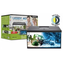 AQUAEL Leddy Day & Night 40 (25l) - zestaw akwariowy - czarny