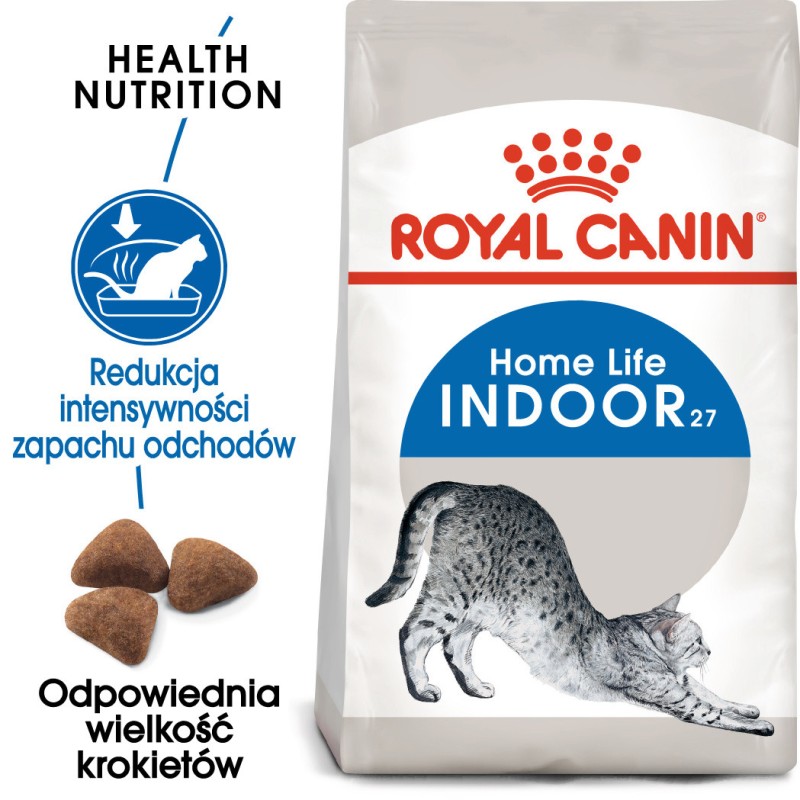 ROYAL CANIN Indoor 27 karma sucha dla kotów dorosłych, przebywających wyłącznie w domu 4 kg