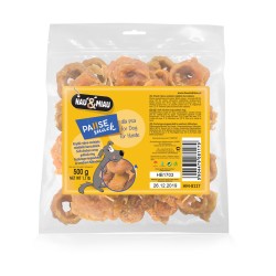 HAU MIAU Krążki rybne owinięte miękkim kurczakiem 500g
