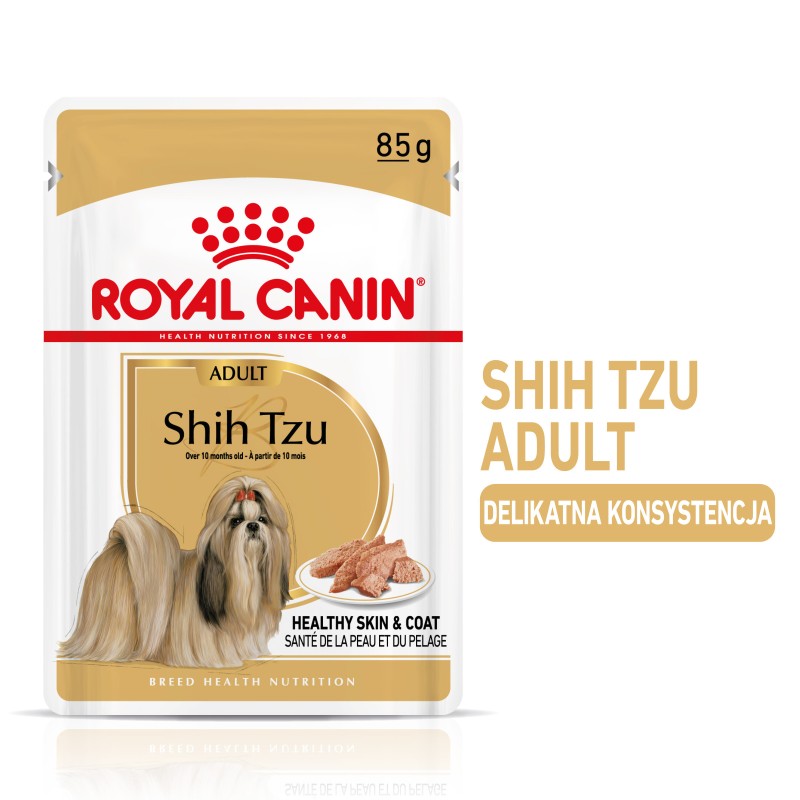 ROYAL CANIN Shih Tzu Adult Wet karma mokra – pasztet dla psów dorosłych rasy shih tzu 24x 85g