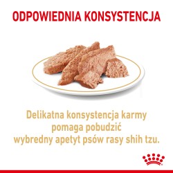 ROYAL CANIN Shih Tzu Adult Wet karma mokra – pasztet dla psów dorosłych rasy shih tzu 24x 85g