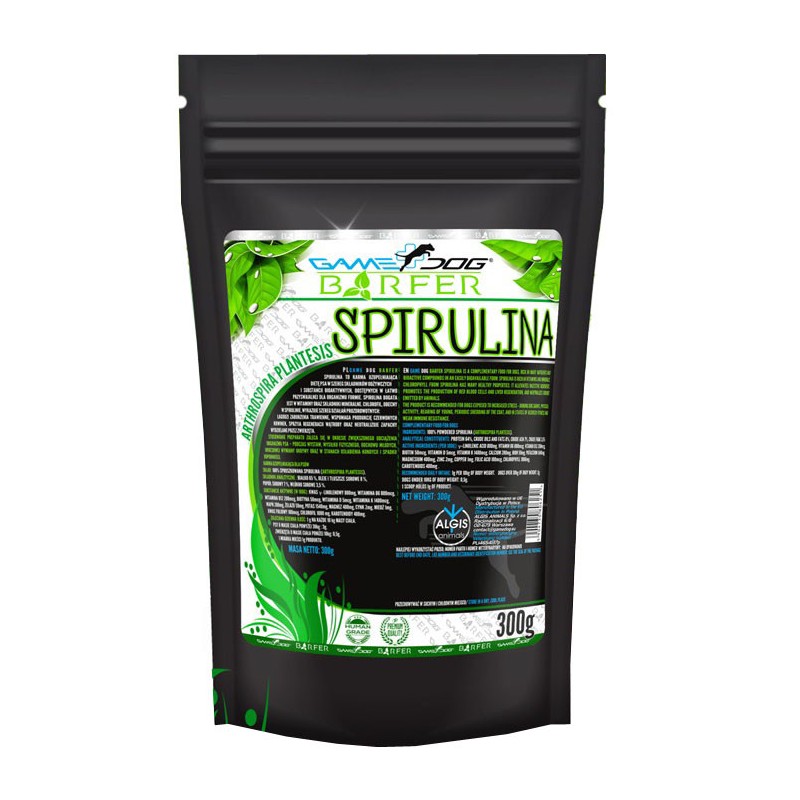 GAME DOG BARFER Spirulina 300g
