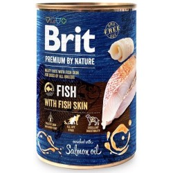 BRIT Premium By Nature Fish & Fish Skin (puszka) 400g
