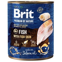 BRIT Premium By Nature Fish & Fish Skin (puszka) 400g