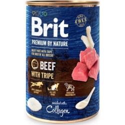 BRIT Premium By Nature Beef & Tripes (puszka) 800g