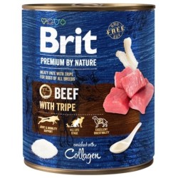 BRIT Premium By Nature Beef & Tripes (puszka) 400g