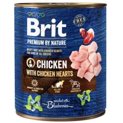 BRIT Premium By Nature Chicken & Hearts (puszka) 400g