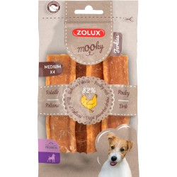 ZOLUX Przysmak MOOKY Premium Jerkies drób M 4szt.