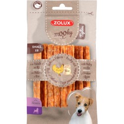 ZOLUX Przysmak MOOKY Premium Tiglies drób ser S (8 szt.)