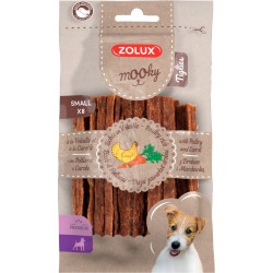 ZOLUX Przysmak MOOKY Premium Tiglies drób marchewka M (3 szt.)