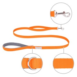 AMIPLAY Smycz Samba - Pomarańczowa XL