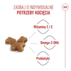 ROYAL CANIN Kitten karma sucha dla kociąt od 4. do 12. miesiąca życia 400g