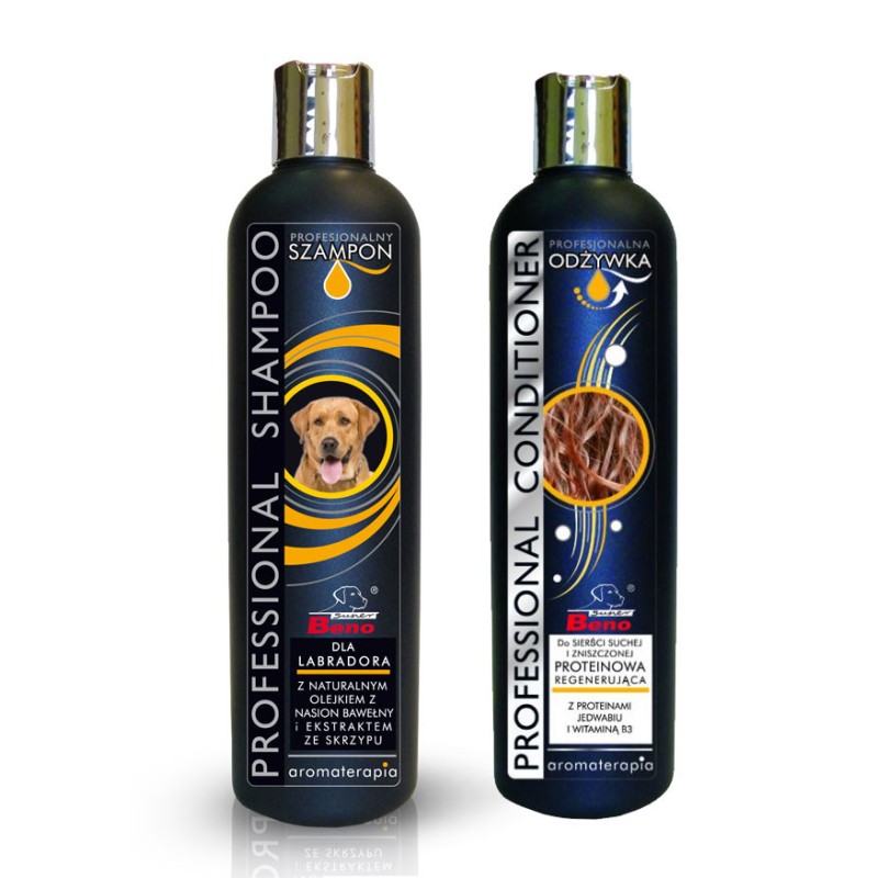 Zestaw dla Labradora: Szampon i Odżywka SUPER BENO PROFESSIONAL