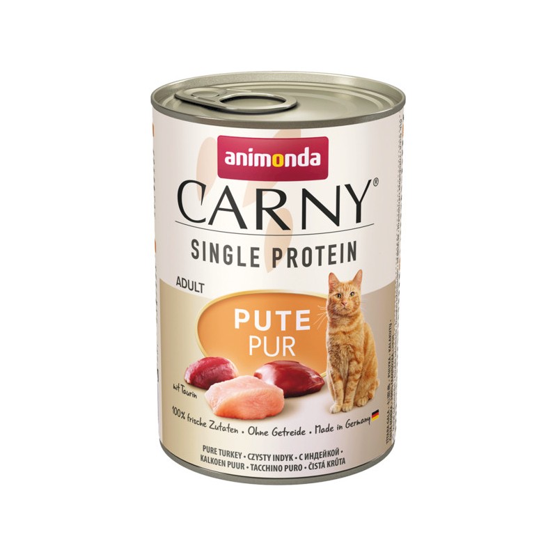 ANIMONDA Carny Adult Single Protein - Indyk 400g 24x 400g