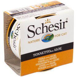 SCHESIR Cat Tuńczyk z aloesem w galaretce 85g (puszka)