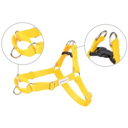 AMIPLAY Szelki regulowane EASY GO Samba - Żółte S