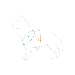 AMIPLAY Szelki regulowane EASY GO Samba - Żółte XL