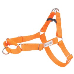 AMIPLAY Szelki regulowane EASY GO Samba - Pomarańczowe S