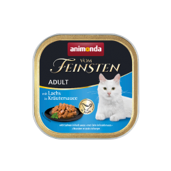 ANIMONDA Cat Vom Feinsten Adult Grain Free - Łosoś w ziołowym sosie 6x 100g
