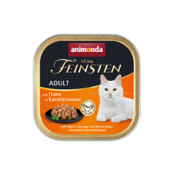 ANIMONDA Cat Vom Feinsten Adult Grain Free - Kurczak w marchewkowym sosie 32x 100g