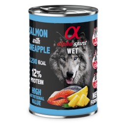 ALPHA SPIRIT Łosoś z ananasem 400g