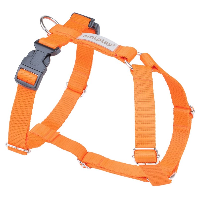 AMIPLAY Szelki Guard Samba - Pomarańczowe XL