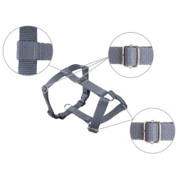 AMIPLAY Szelki Guard Samba - Szare L