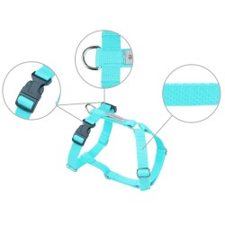 AMIPLAY Szelki Guard Samba - Turkusowe XL